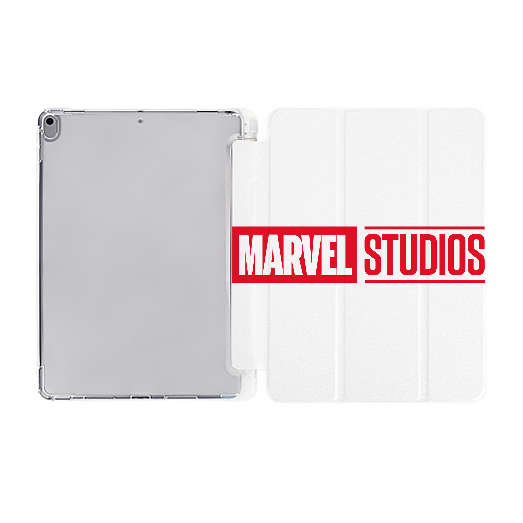 （画像用） アベンジャーズ The Avengers IPad ケース ペン収納付き 三つ折りスタンド PUレザー×シリコン 対応機種9.5/10.5/10.9インチ